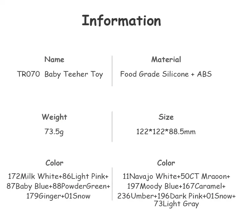 FANCY BABY TEETHER & RATTLER - image 2