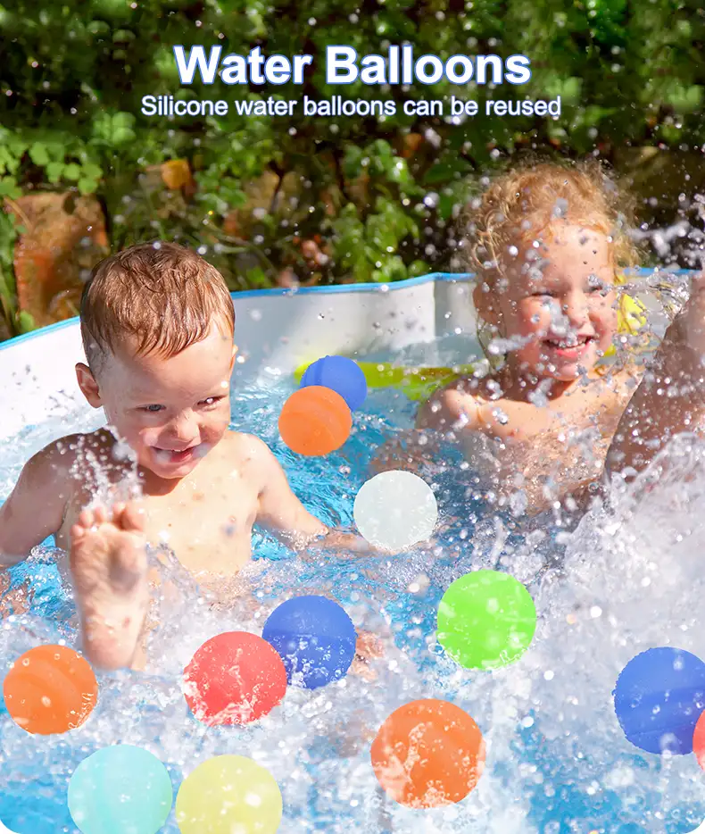 REUSABLE POOL BALL - Holi Ball (set of 4 pcs) - image 2