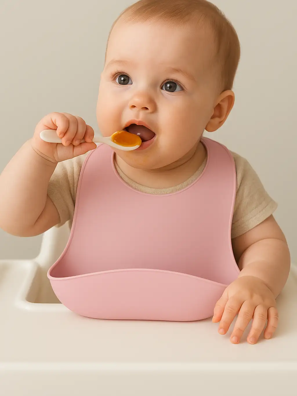 SILICONE BABY BIB - image 2