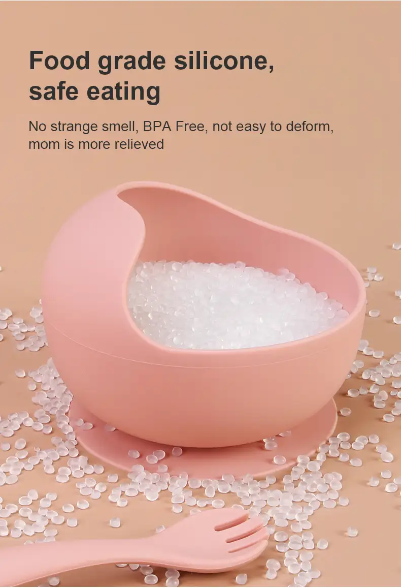 NON-SLIP BABY TRAINING FEEDING BOWL - image 2