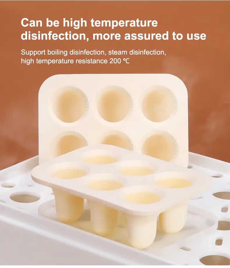 PACIFIER FEED FREEZER TRAY WITH LID