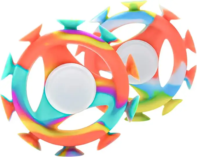 FIDGET SILICONE SOFT SPINNER-SMALL - image 2